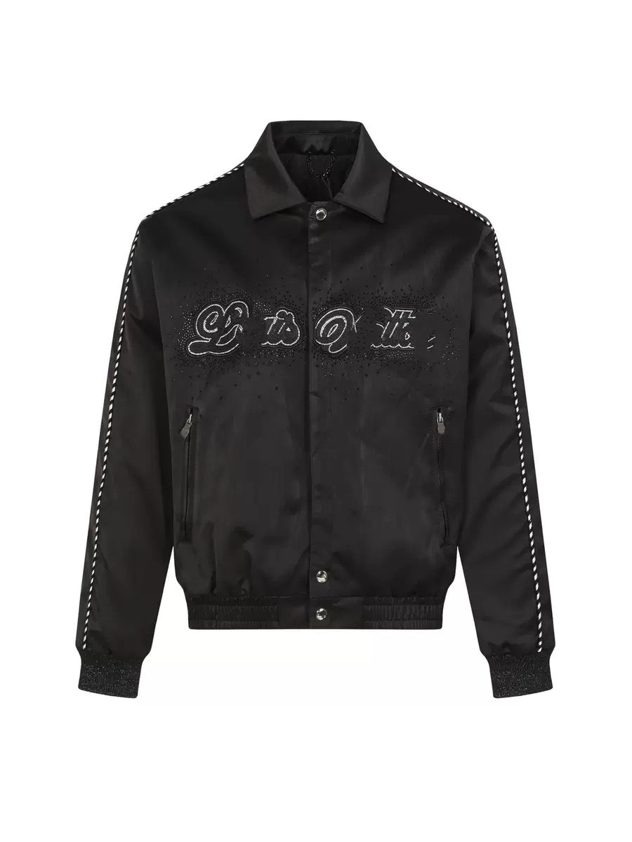 Ed Hardy – Dead or Alive Kunstlederjacke – Black