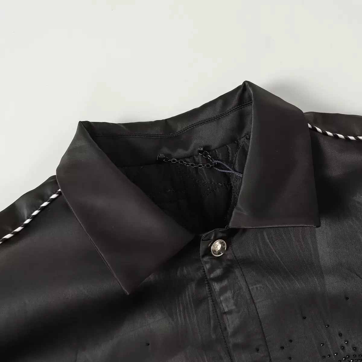 Ed Hardy – Dead or Alive Kunstlederjacke – Black