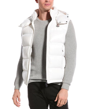 MONCLER Bormes Daunenweste mit Kapuze