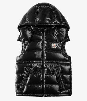 MONCLER Bormes Daunenweste mit Kapuze