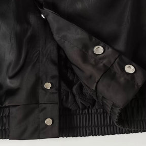 Ed Hardy – Dead or Alive Kunstlederjacke – Black